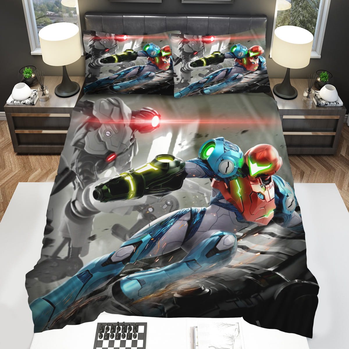 Metroid Dread Bedding Sets Gift For Christmas Thanksgiving Halloween