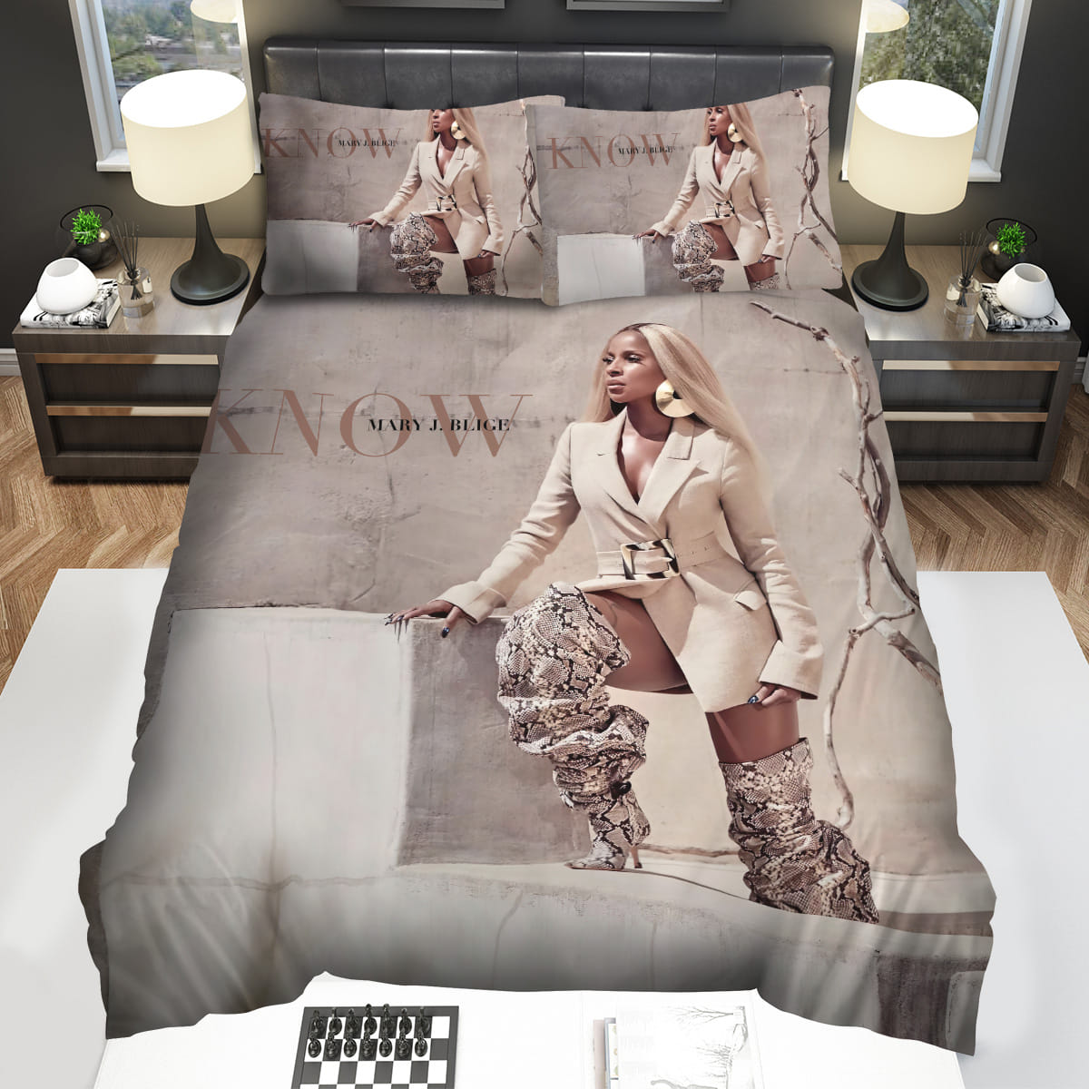 Mary J Blige Know Decorative Bedding Sets For Fan
