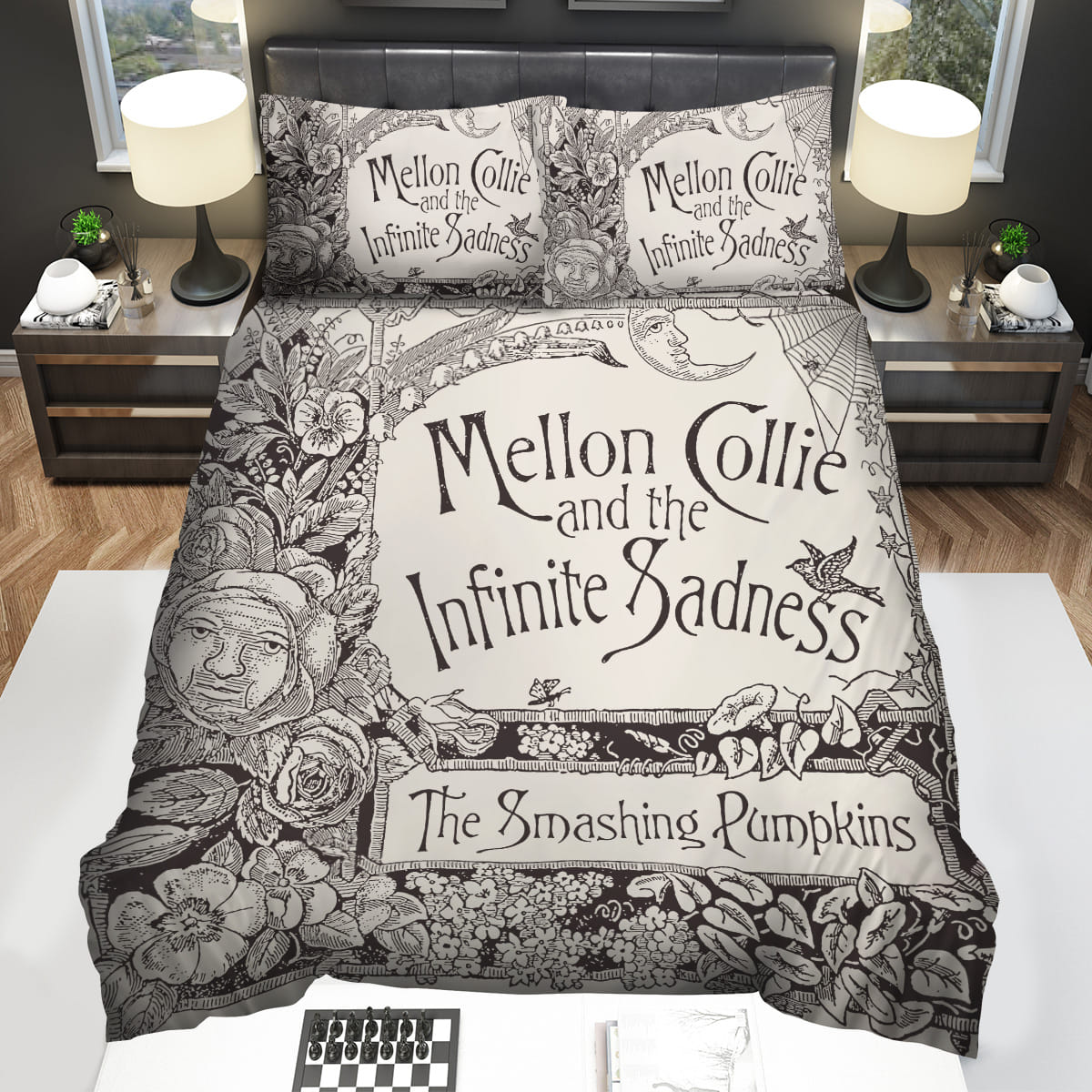 Mellon Collie And The Infinite Sadness Album Art The Smashing Pumpkins Decorative Bedding Sets with Duvet Cover Flatsheet Pillowcase