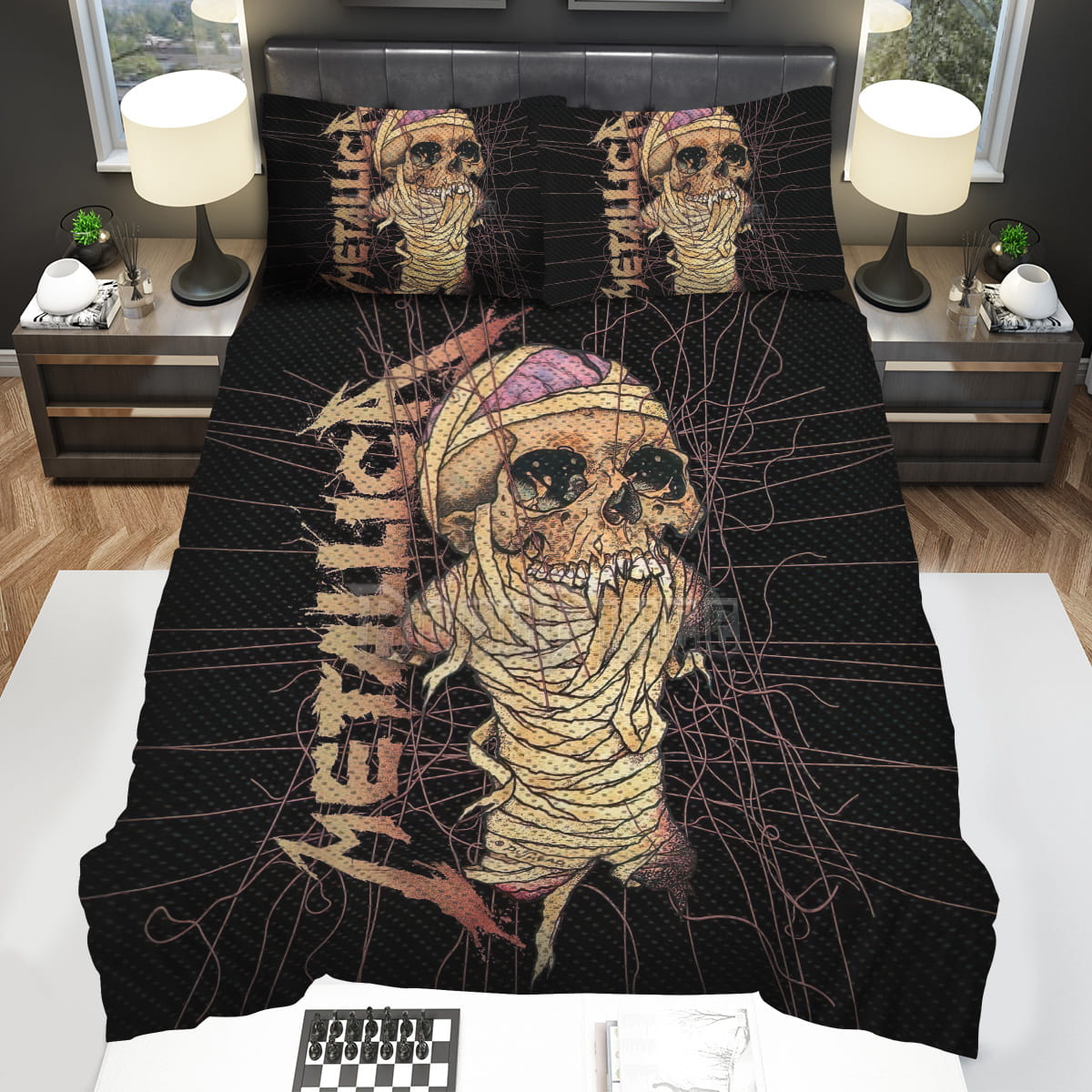 Metallica Ones Decorative Bedding Sets For Fan