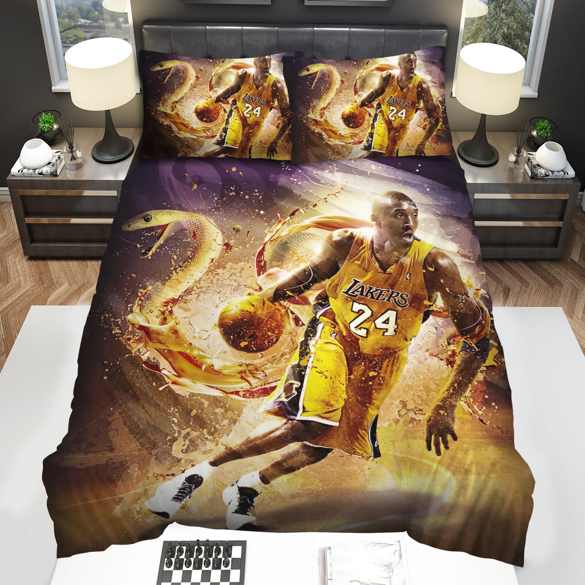 Kobe Bryant Is The Black Mamba Decorative Bedding Sets For Fan