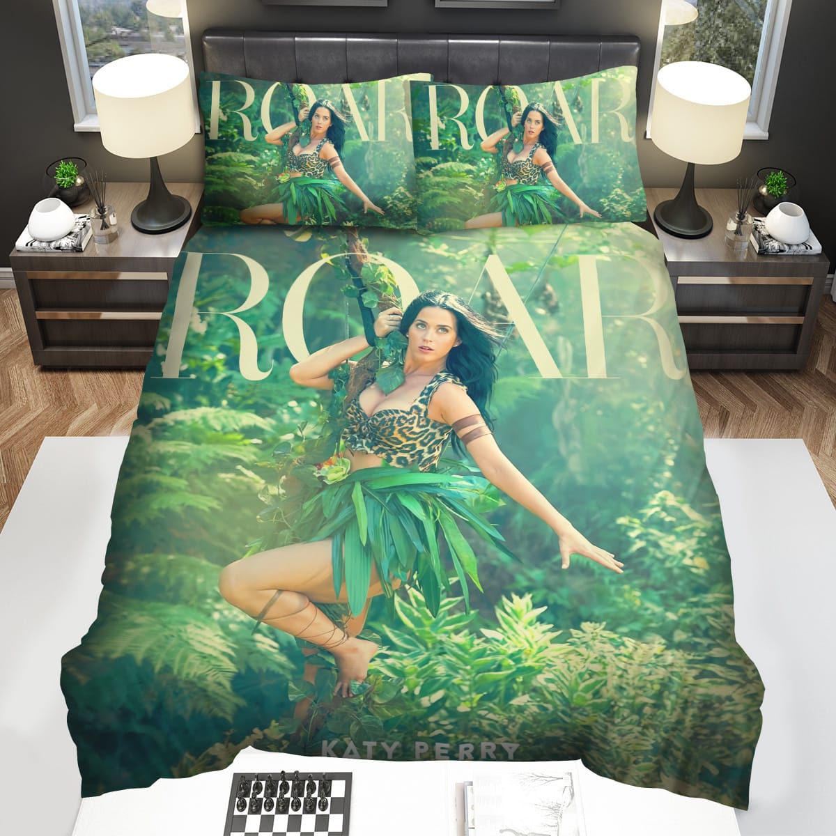 Katy Perry Roar Decorative Bedding Sets For Fan