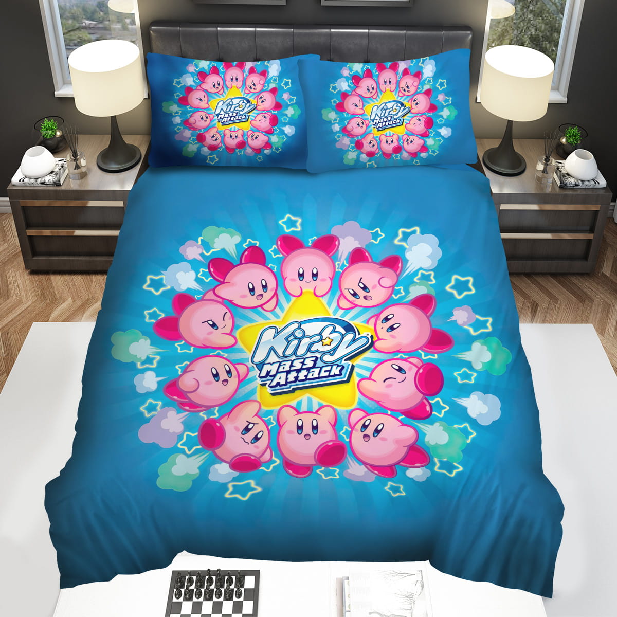 Kirby Mass Attack Decorative Bedding Sets For Fan