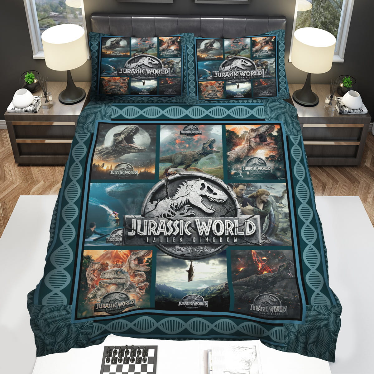 Jurassic World Fallen Kingdom Bedding Sets Duvet Cover Flatsheet Pillowcase