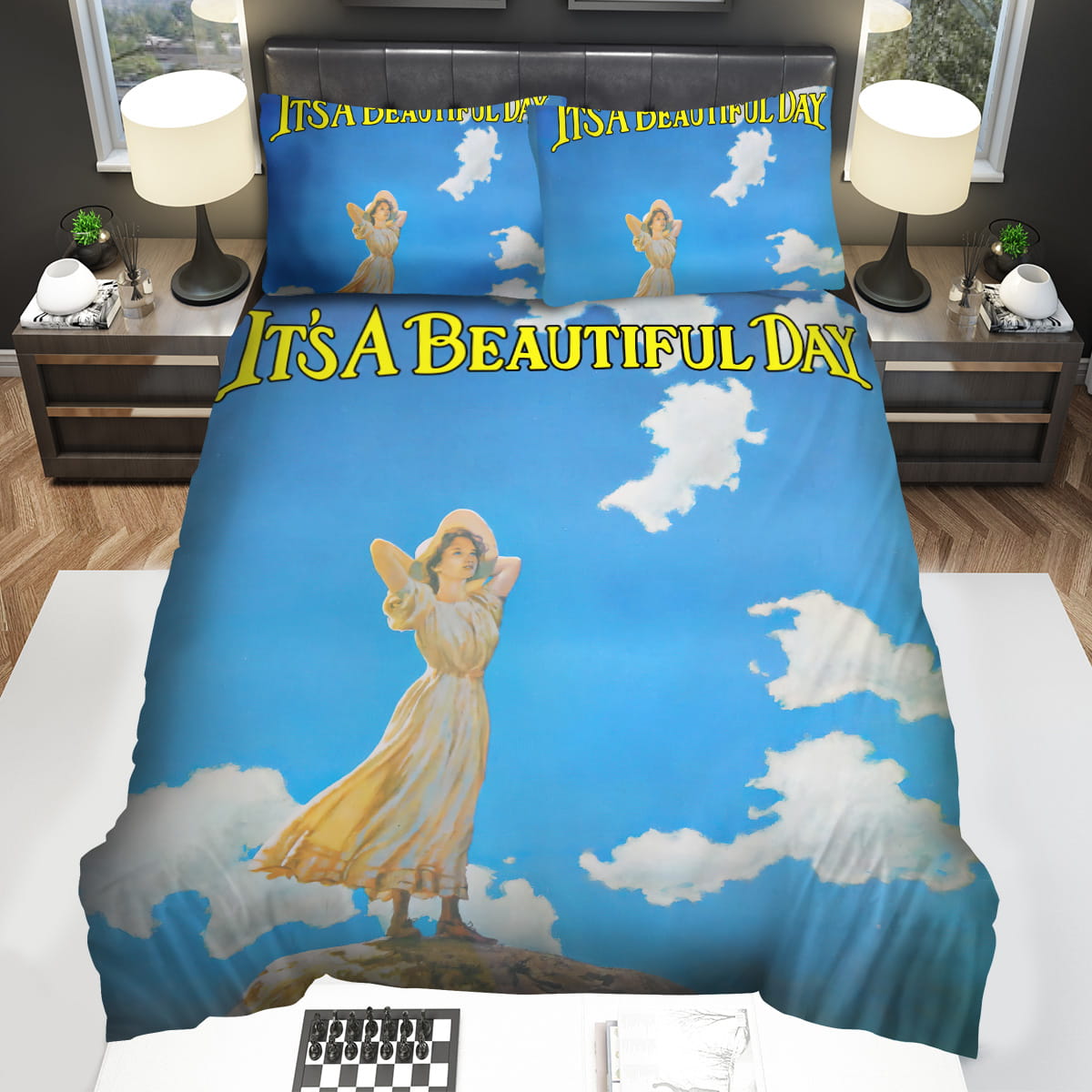 Its A Beautiful Day Band Its A Beautiful Day Album Cover Bedding Sets Gift For Christmas Thanksgiving Halloween