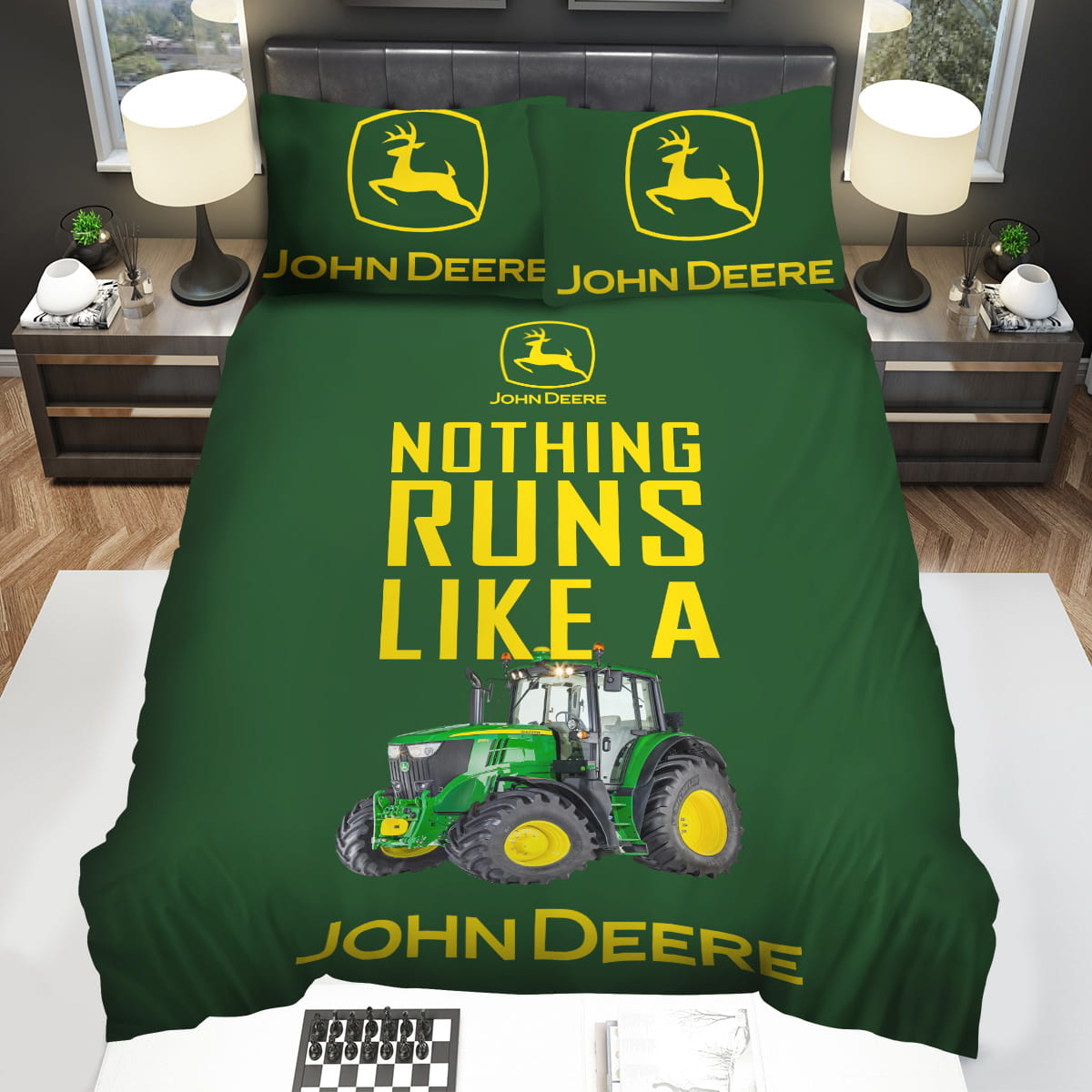 John Deere Tractors Bedding Sets Duvet Cover Flatsheet Pillowcase