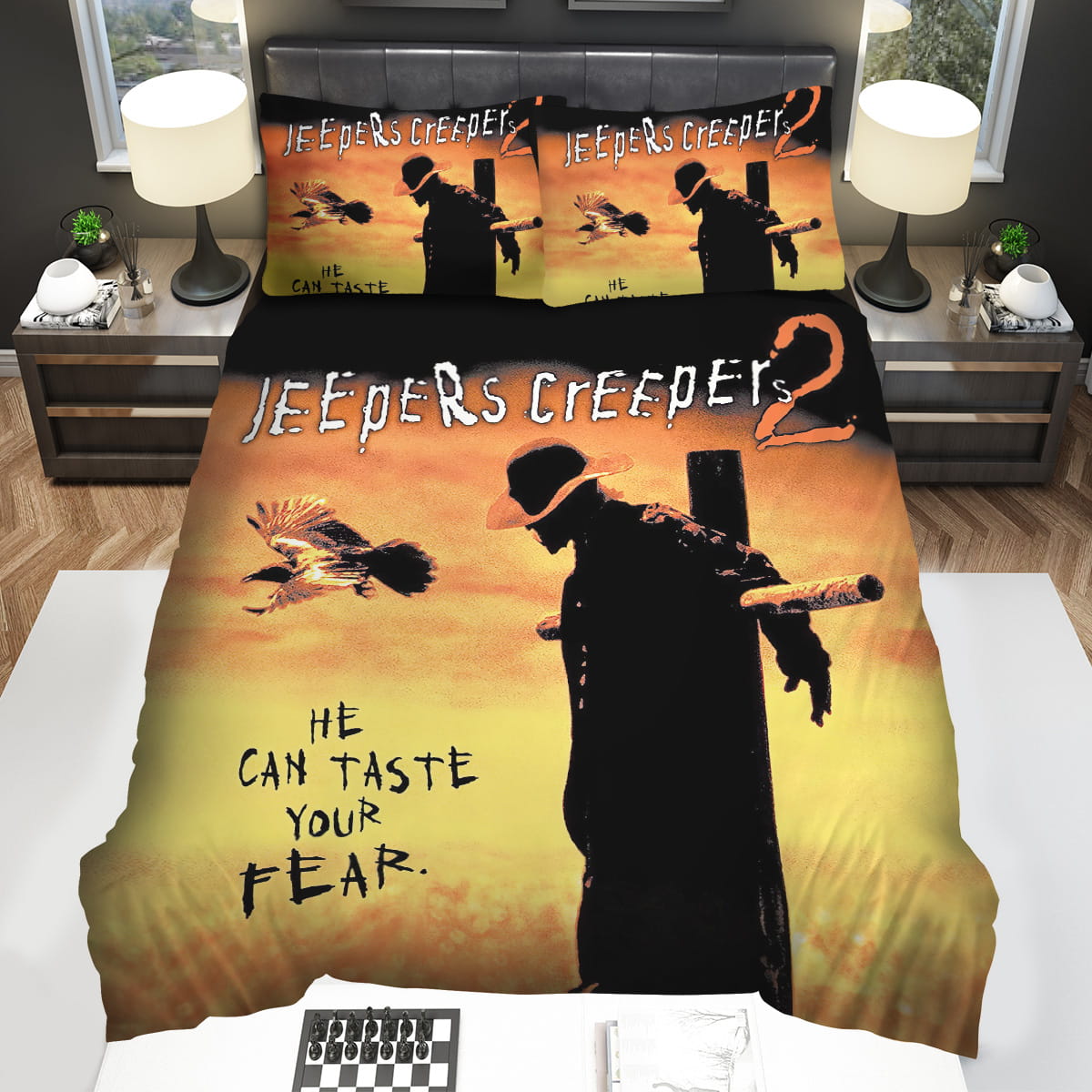 Jeepers Creepers 2 2003 Fearful Movie Poster Decorative Bedding Sets For Fan