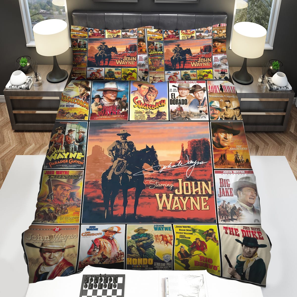 John Wayne Decorative Bedding Sets For Fan