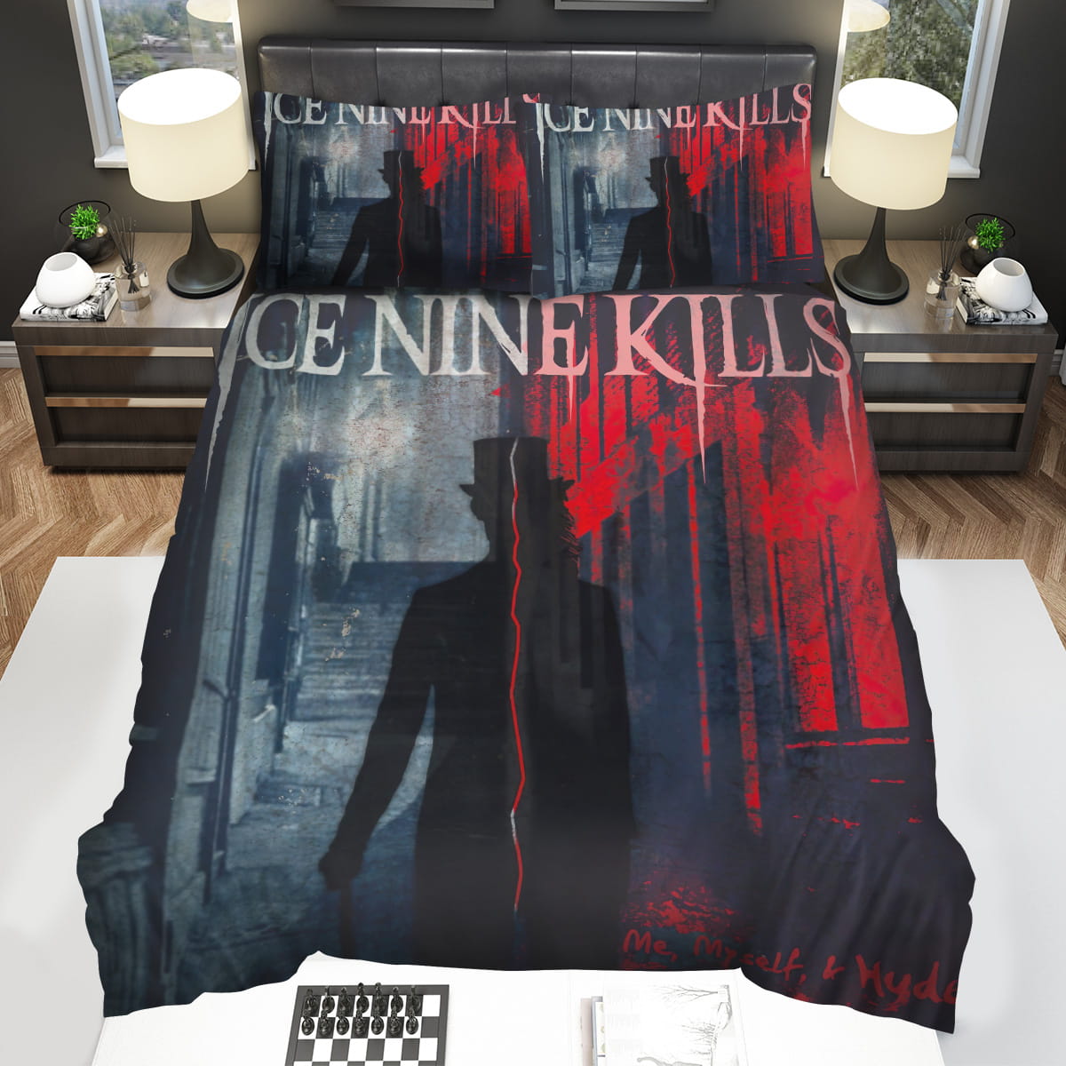 Ice Nine Kills Band Me Myself & Hyde Bedding Sets Gift For Christmas Birthday Thanksgiving