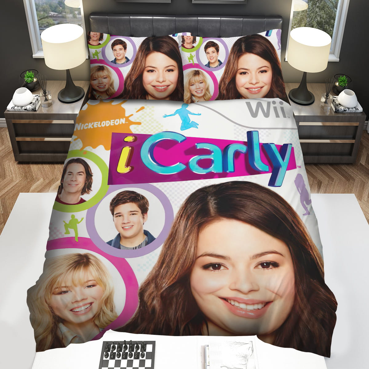 Icarly Movie Poster Bedding Sets Gift For Christmas Thanksgiving Halloween