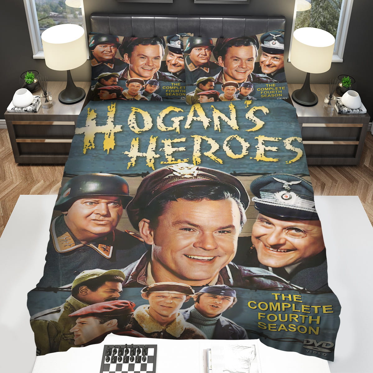 Hogans Heroes Movie Poster Bedding Sets Gift For Christmas Birthday Thanksgiving