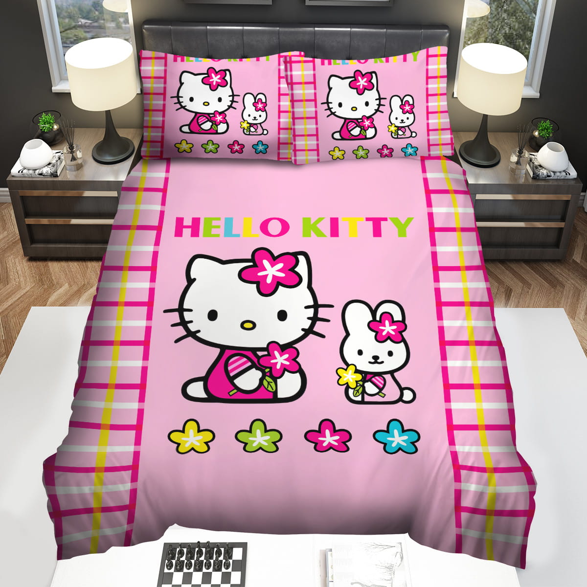 Hello Kitty And Kathy Decorative Bedding Sets For Fan
