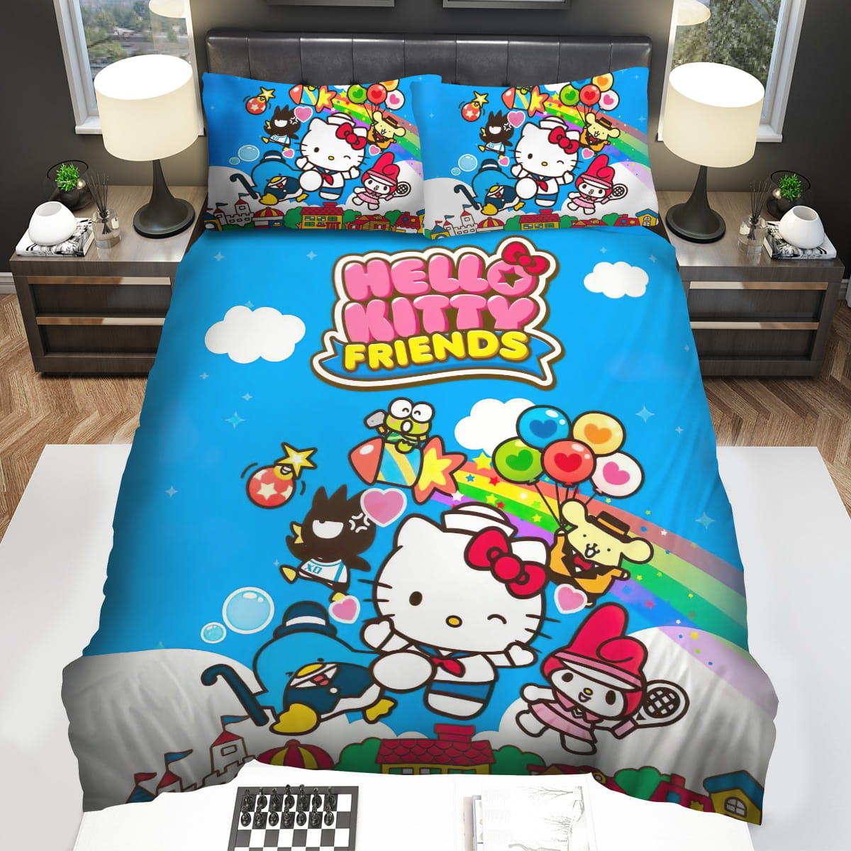 Hello Kitty And Friendss Bedding Sets Duvet Cover Flatsheet Pillowcase