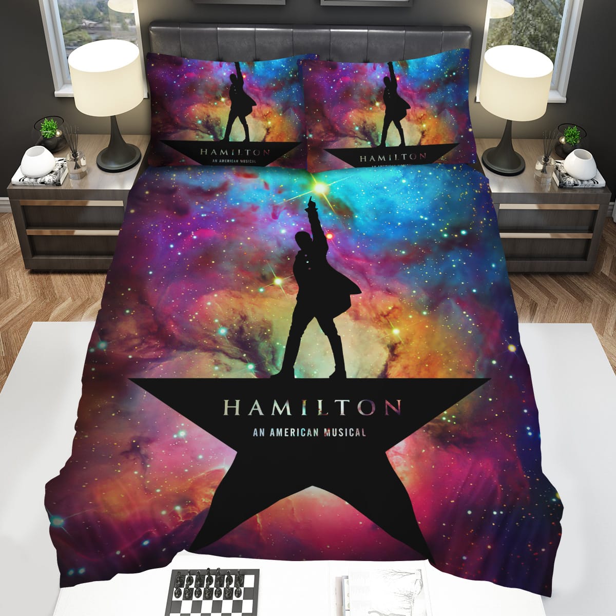 Hamilton An American Musical Decorative Bedding Sets with Duvet Cover Flatsheet Pillowcase
