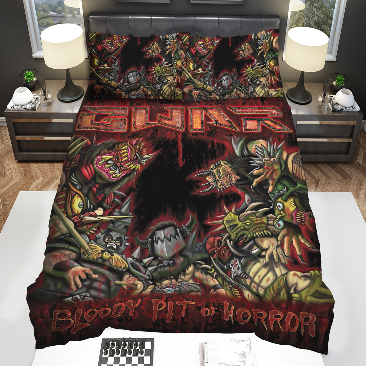 Gwar Music Bloody Pit Or Horror Decorative Bedding Sets For Fan