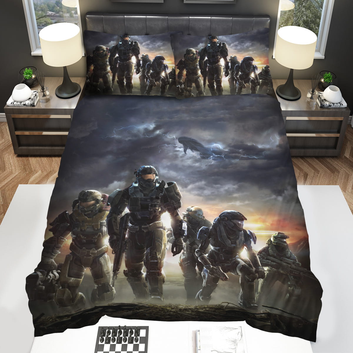 Halo Reach Master Chief Decorative Bedding Sets For Fan