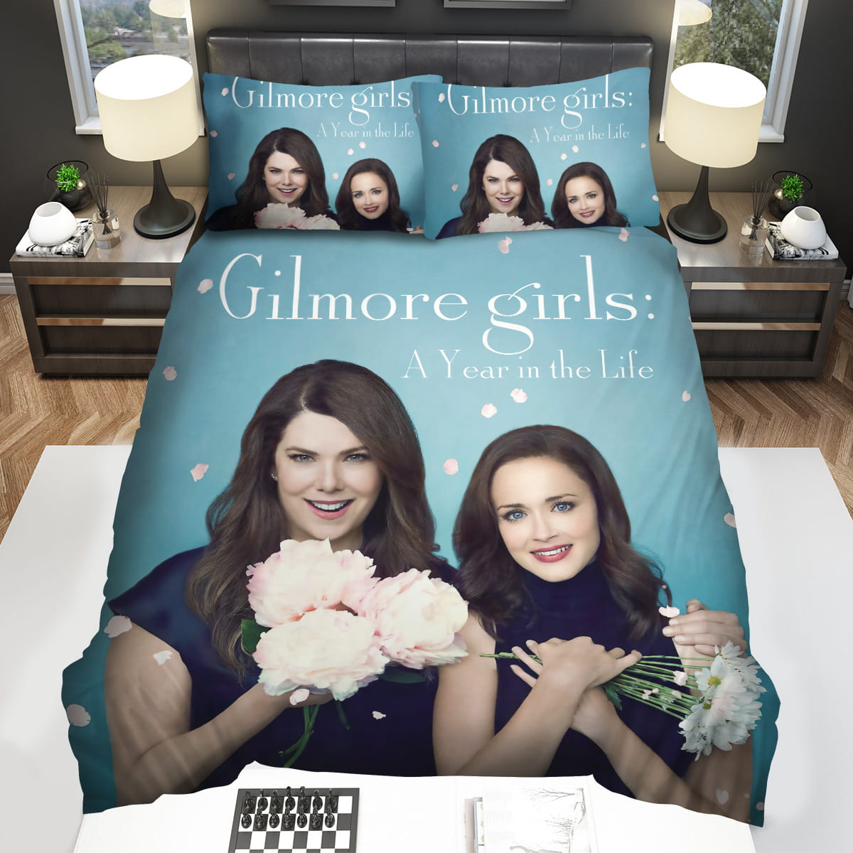 Gilmore Girls A Year In The Life Movie Poster Bedding Sets Gift For Christmas Thanksgiving Halloween