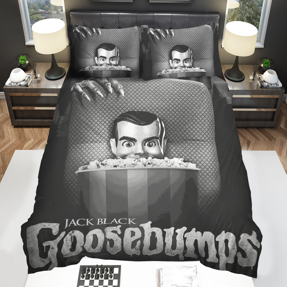 Goosebumps Poster Bedding Sets Duvet Cover Flatsheet Pillowcase