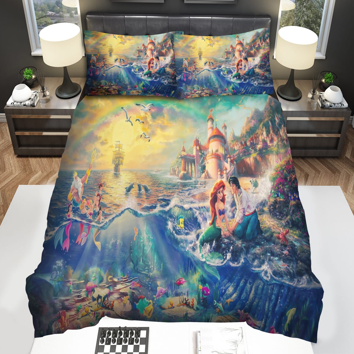 Disney Ariel Bedding Sets Gift For Christmas Birthday Thanksgiving