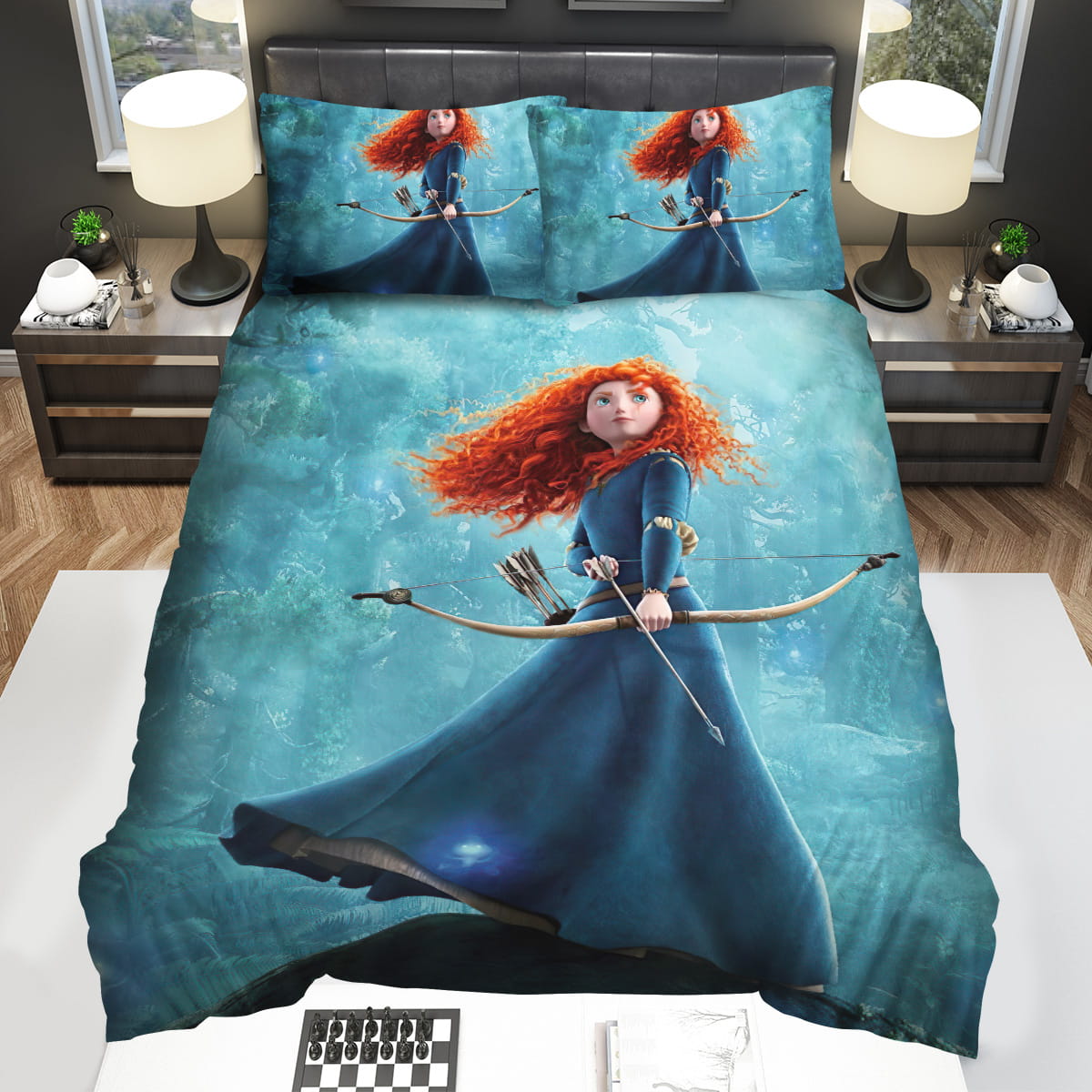 Disney Princess Merida In The Forest Decorative Bedding Sets For Fan