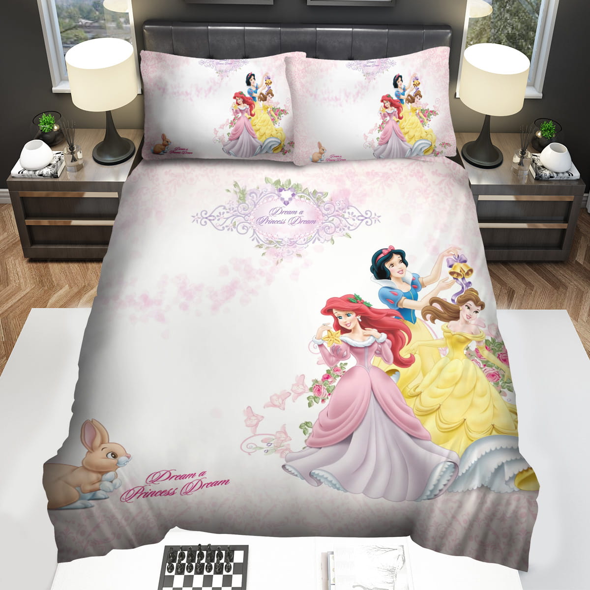Disney Princess Bedding Sets Gift For Christmas Birthday Thanksgiving