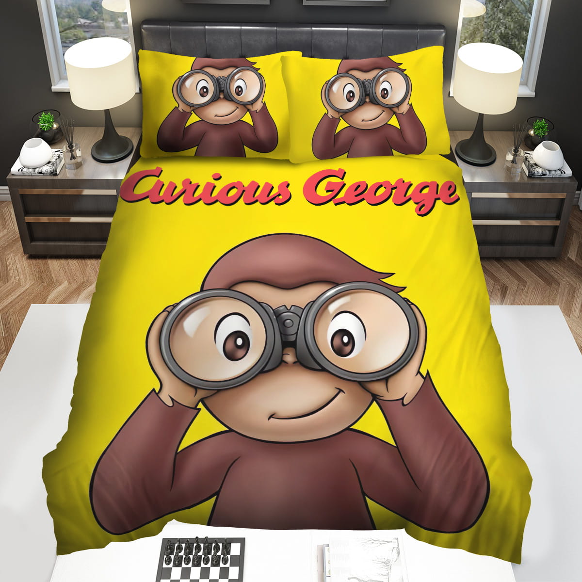 Curious George Decorative Bedding Sets For Fan
