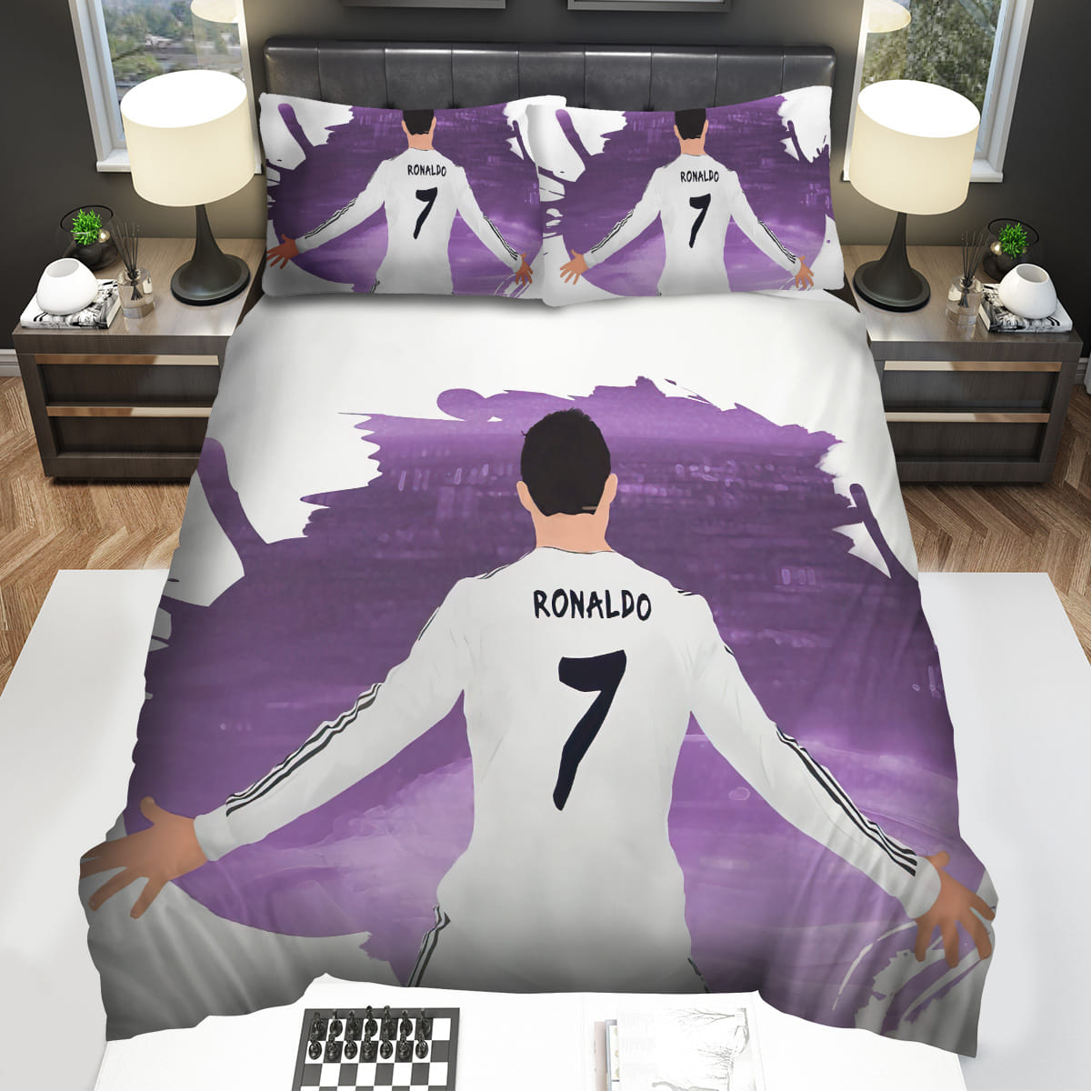 Cristiano Ronaldo Decorative Bedding Sets For Fan