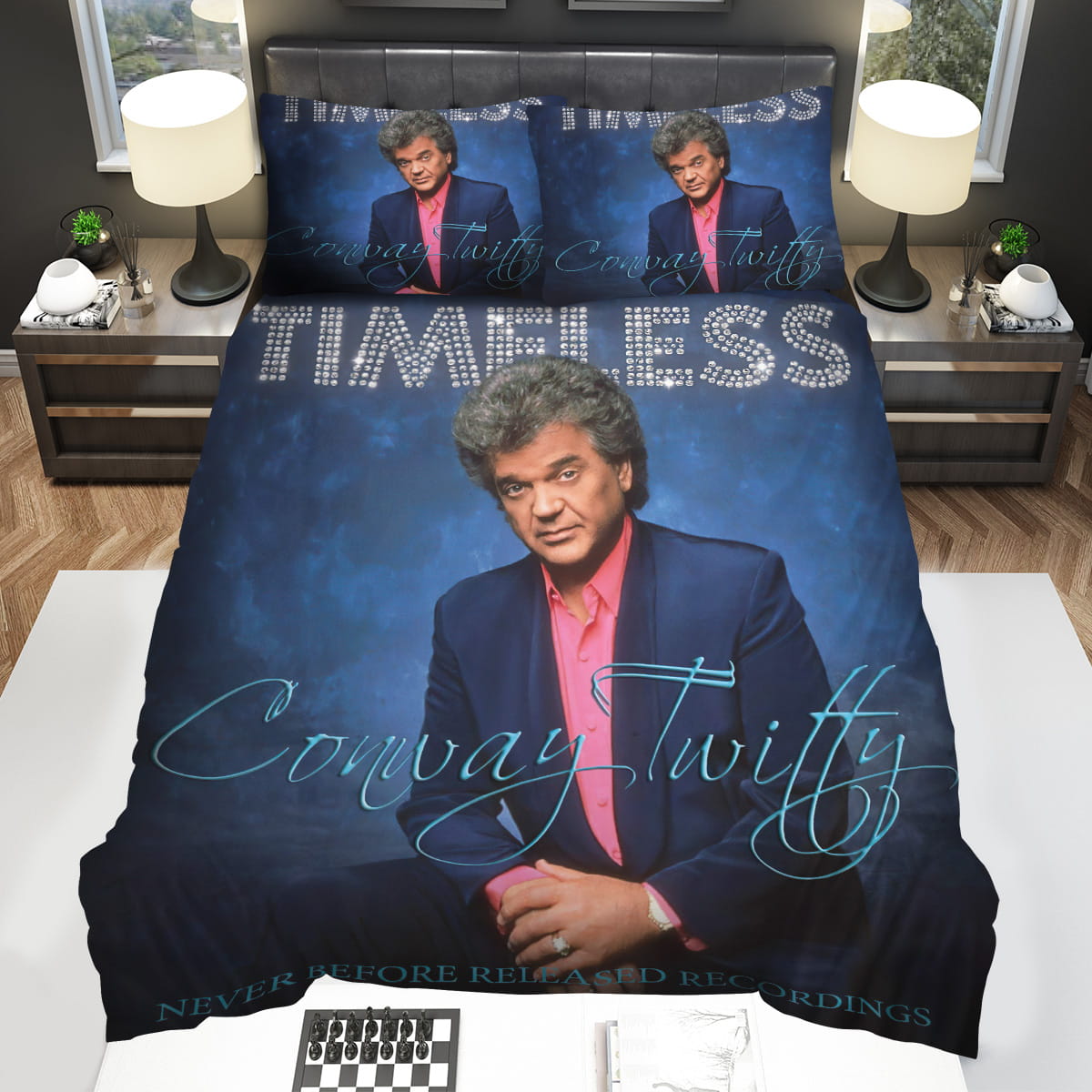 Conway Twitty Timeless Decorative Bedding Sets with Duvet Cover Flatsheet Pillowcase
