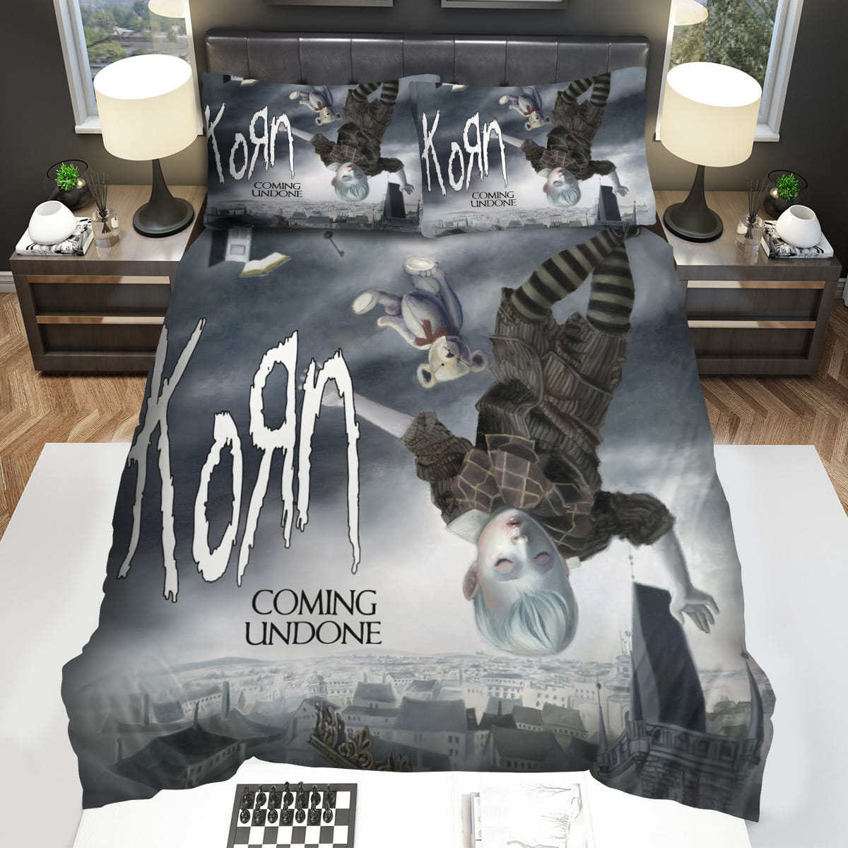 Coming Undone Korn Bedding Sets Duvet Cover Flatsheet Pillowcase