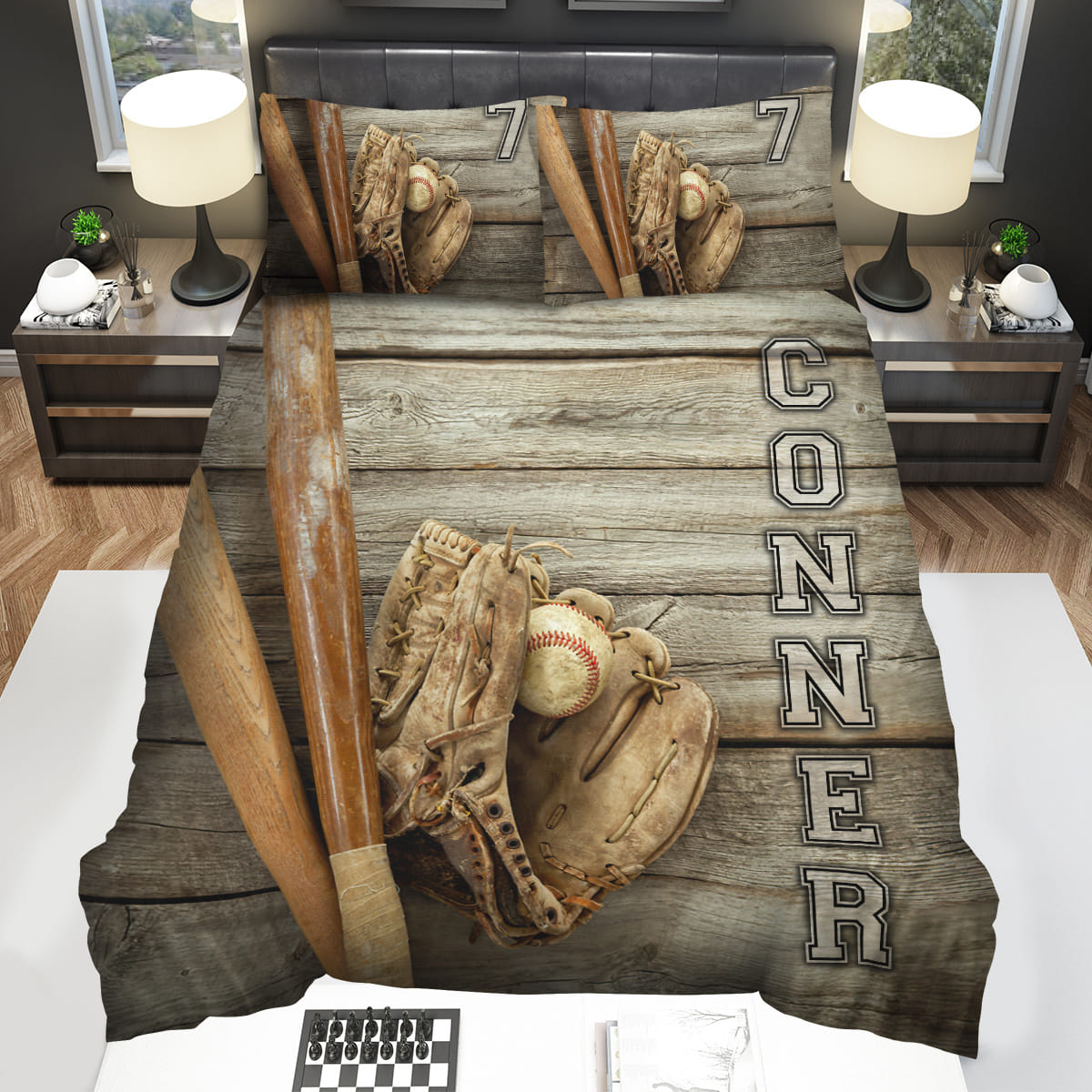 Conner Decorative Bedding Sets For Fan