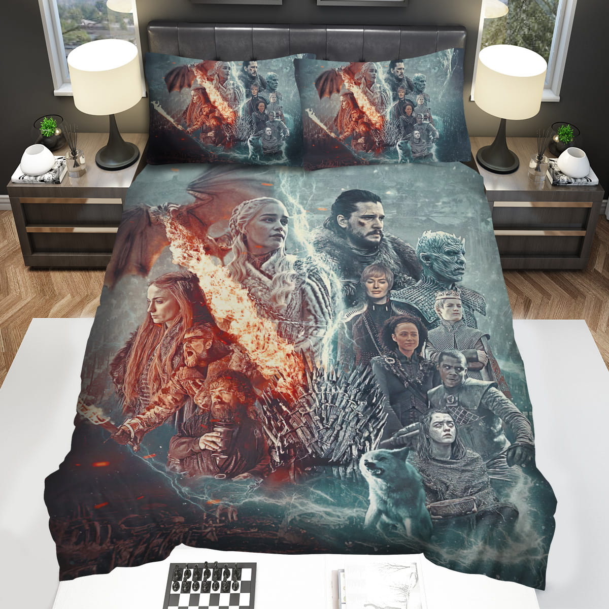 Game Of Thrones A Song Of Ice And Fire Bedding Sets Gift For Christmas Thanksgiving Halloween