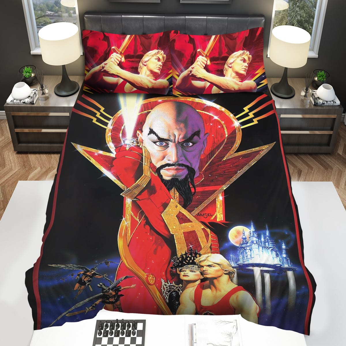 Flash Gordon Movie Poster Bedding Sets Gift For Christmas Thanksgiving Halloween