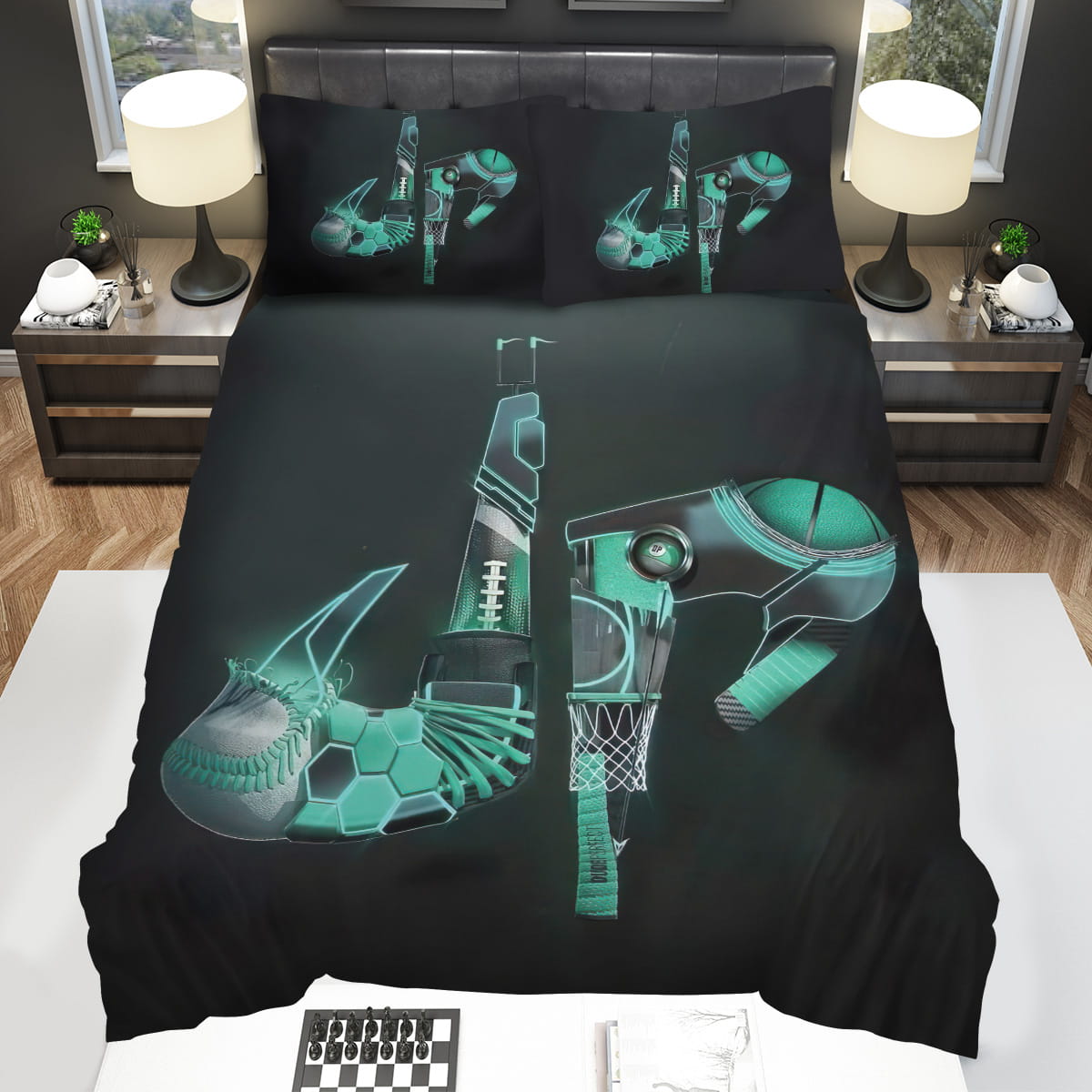 Dude Perfect Youtuber Digital Art Decorative Bedding Sets with Duvet Cover Flatsheet Pillowcase