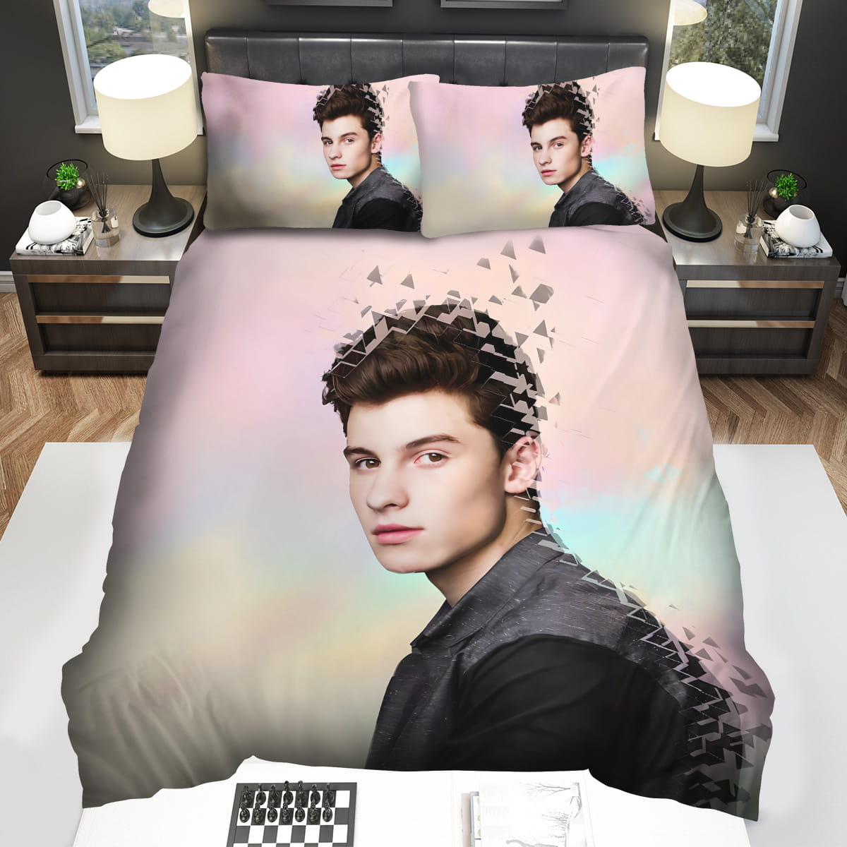 Fading Shawn Mendes Bedding Sets Duvet Cover Flatsheet Pillowcase
