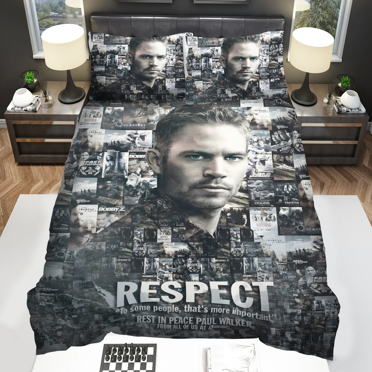 Fast & Furious A Tribute To Paul Walker Decorative Bedding Sets For Fan