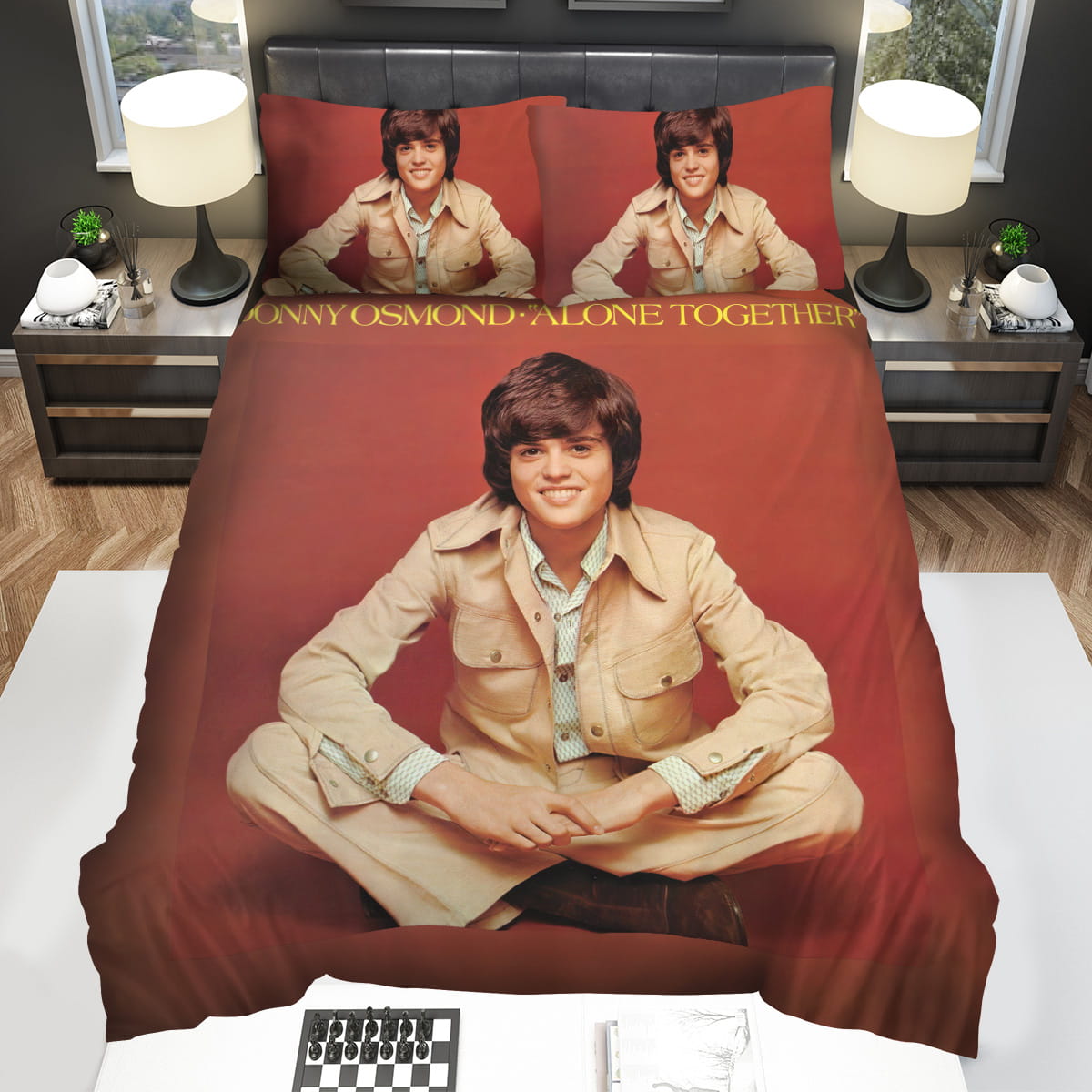 Donny Osmond Alone Together Album Covers Bedding Sets Gift For Christmas Thanksgiving Halloween
