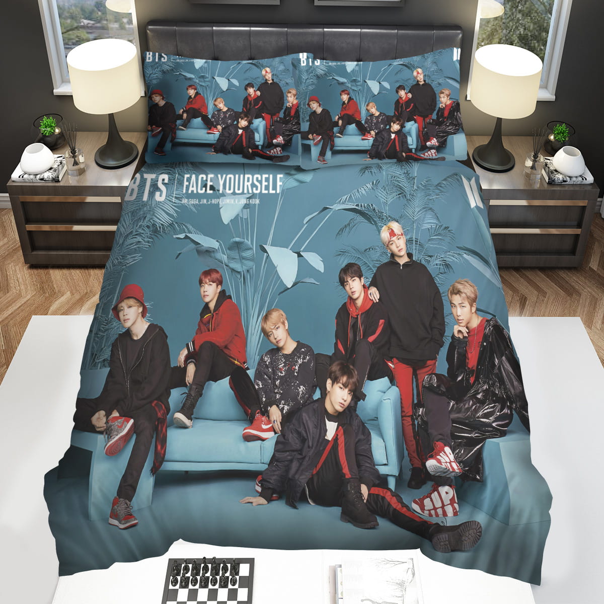 Bts Bedding Sets Gift For Christmas Birthday Thanksgiving