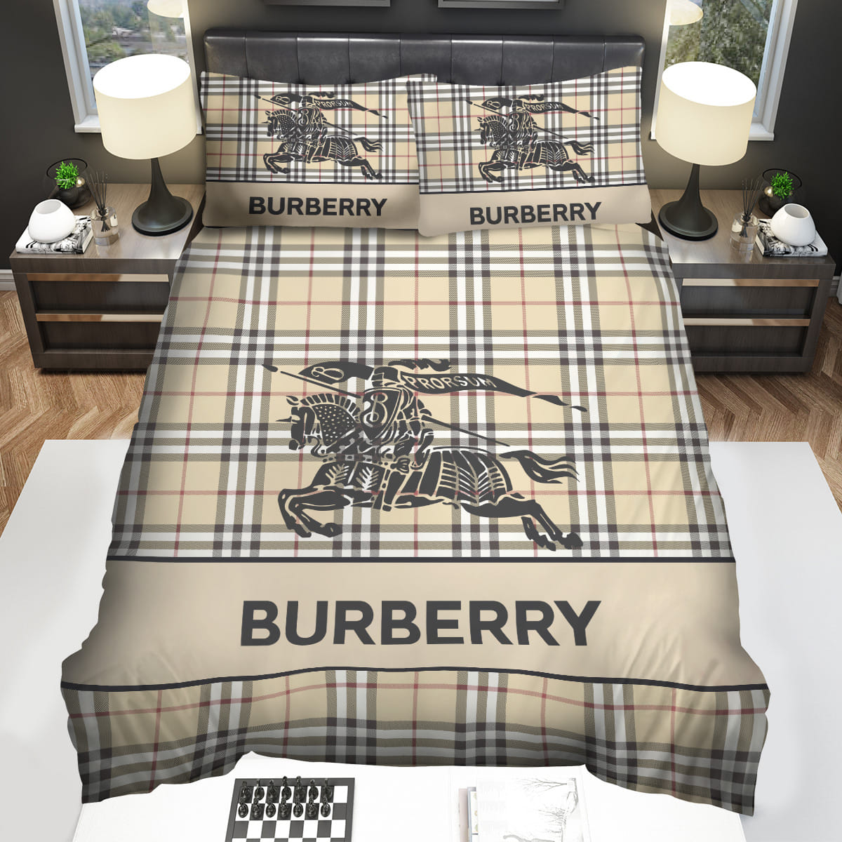 Burberry London Bedding Sets Gift For Christmas Thanksgiving Halloween