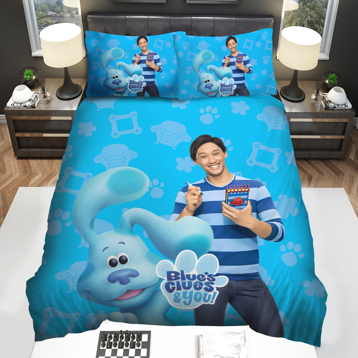Blues Clues Josh And Blue Dog Bedding Sets Gift For Christmas Birthday Thanksgiving