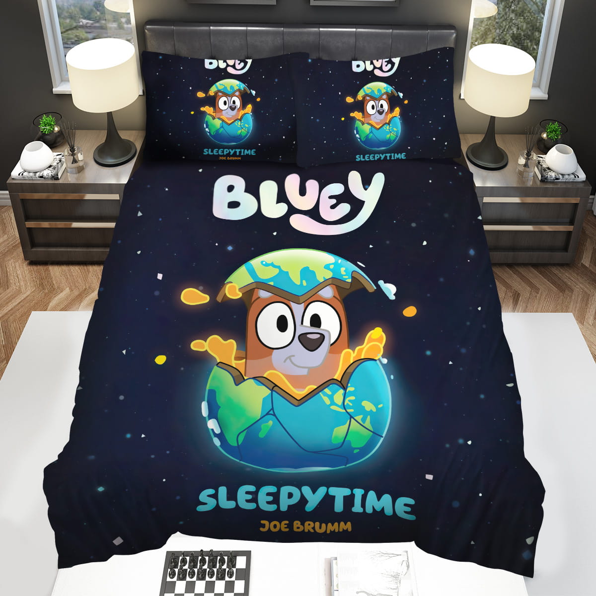 Bluey Bingotime Bedding Sets Gift For Christmas Thanksgiving Halloween