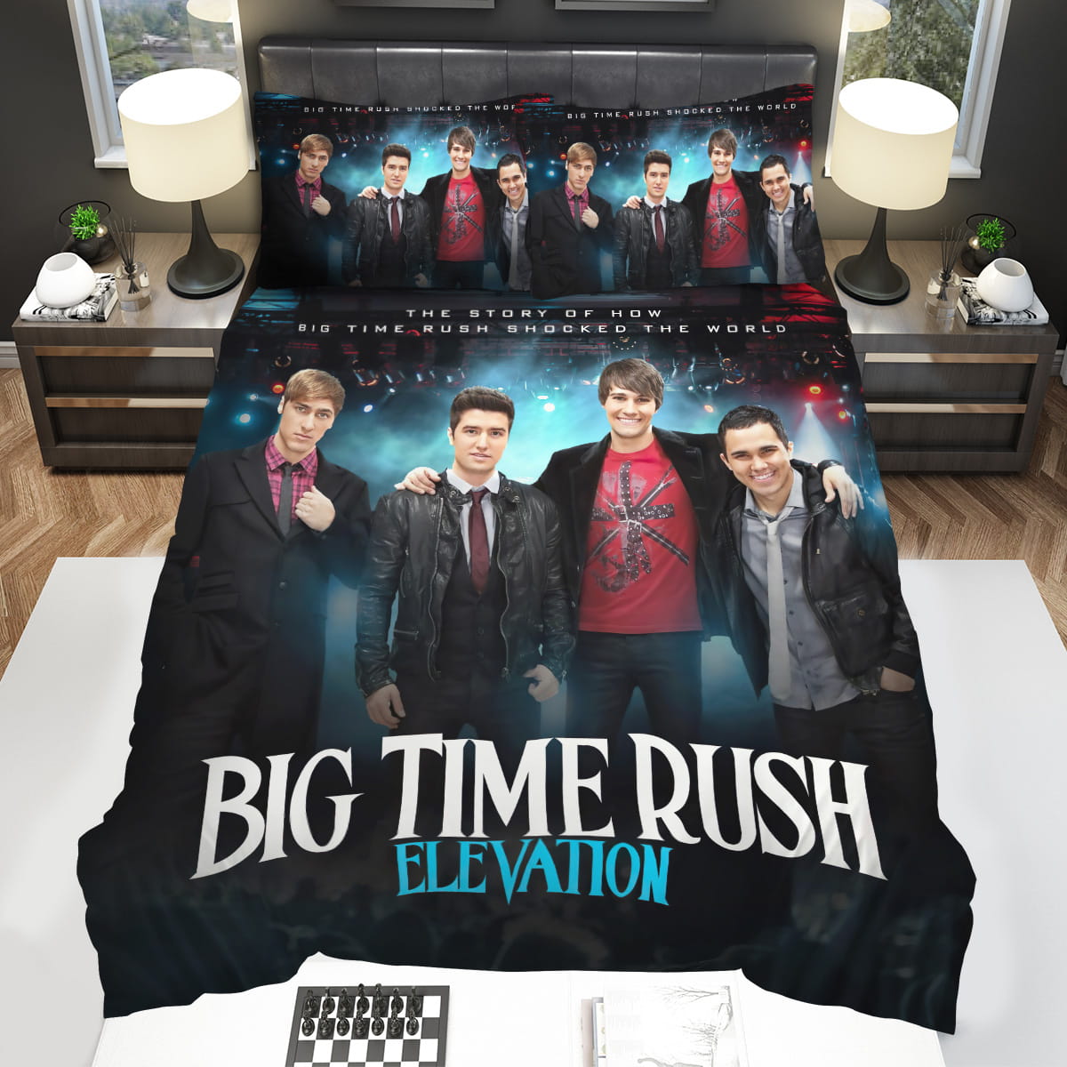 Big Time Rush Elevations Bedding Sets Duvet Cover Flatsheet Pillowcase