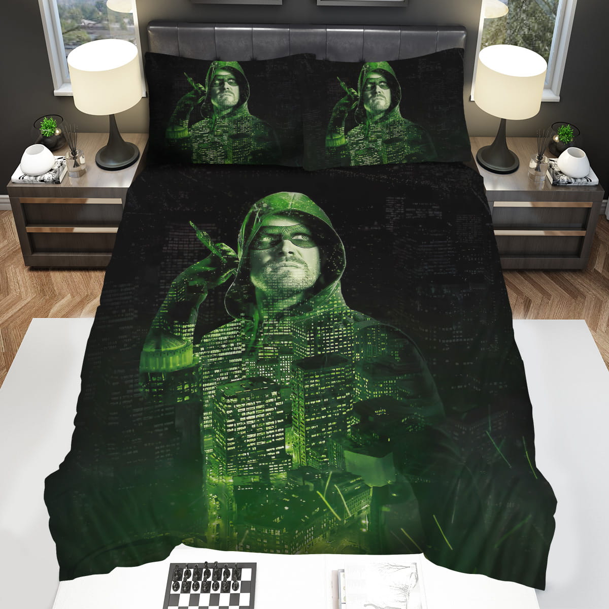 Arrow 2012-2020 Movie Poster Artwork Bedding Sets Gift For Christmas Thanksgiving Halloween