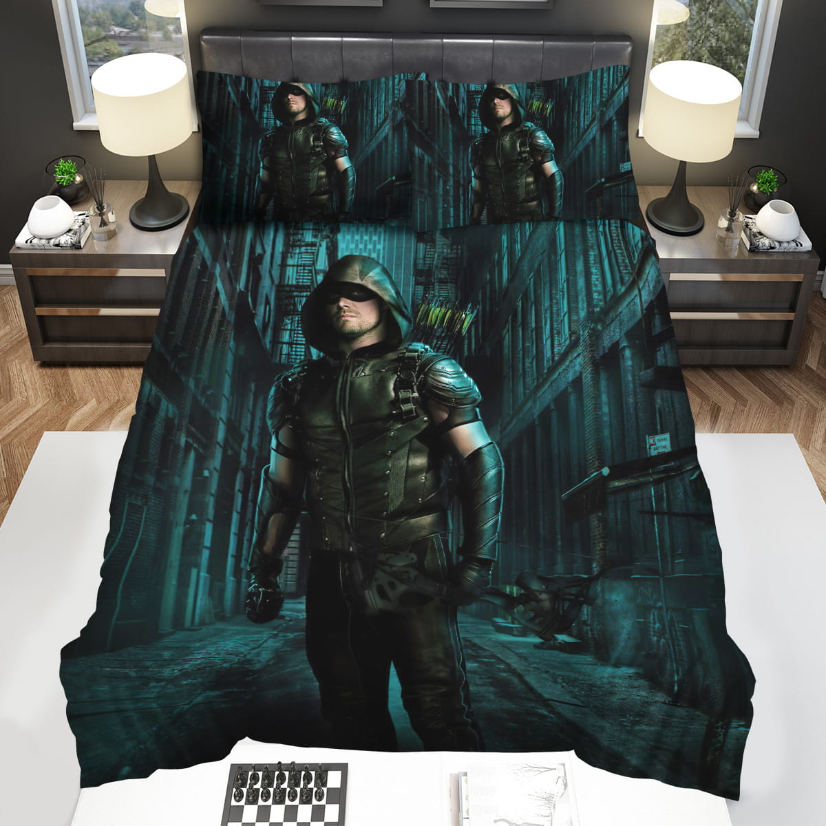 Arrow 2012-2020 Movie Poster Fanart Bedding Sets Duvet Cover Flatsheet Pillowcase