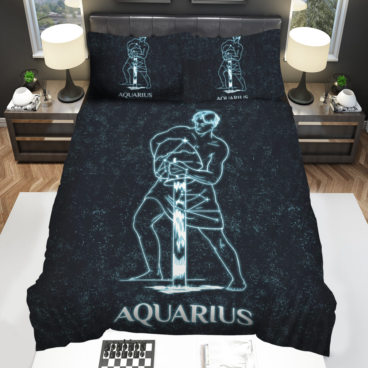 Aquariuss Bedding Sets Gift For Christmas Birthday Thanksgiving