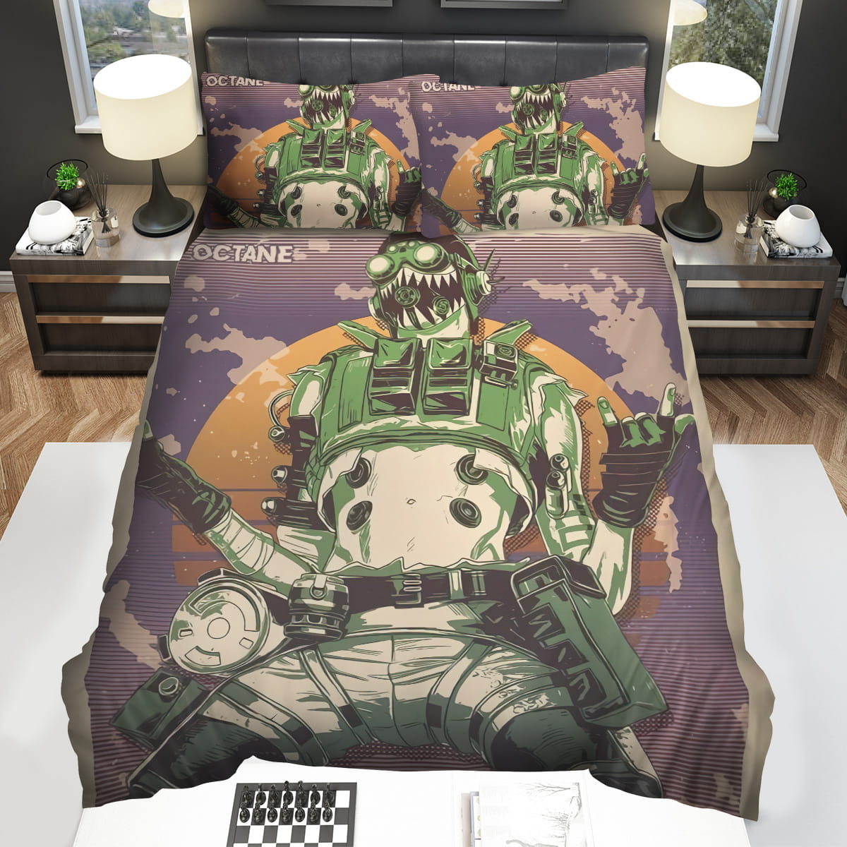 Apex Legends Octane Decorative Bedding Sets For Fan