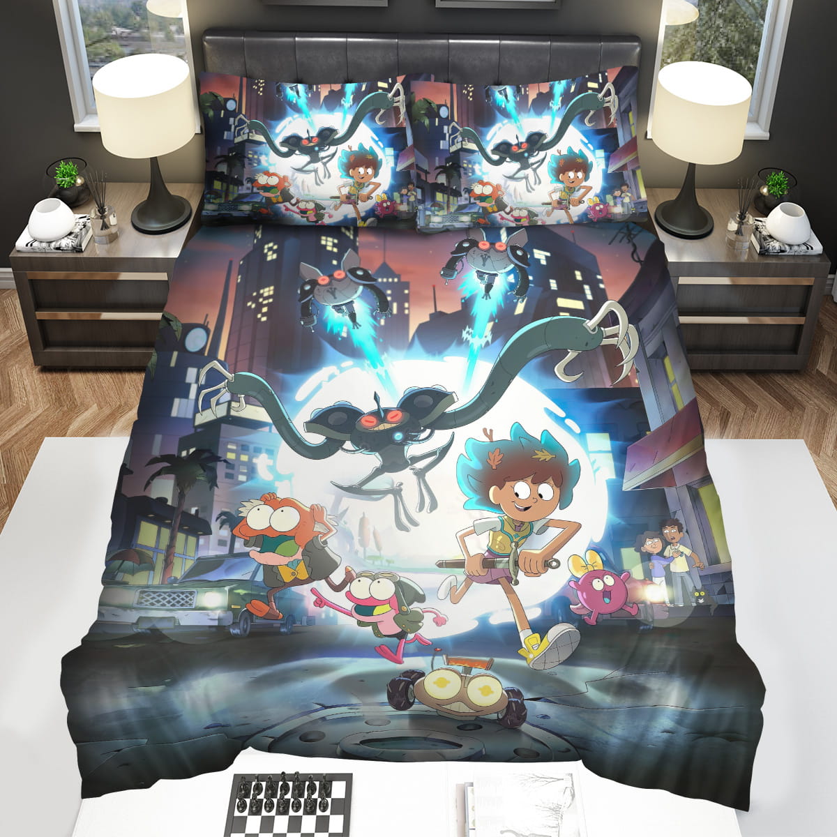 Amphibia Season 3 Official Poster Bedding Sets Gift For Christmas Birthday Thanksgiving