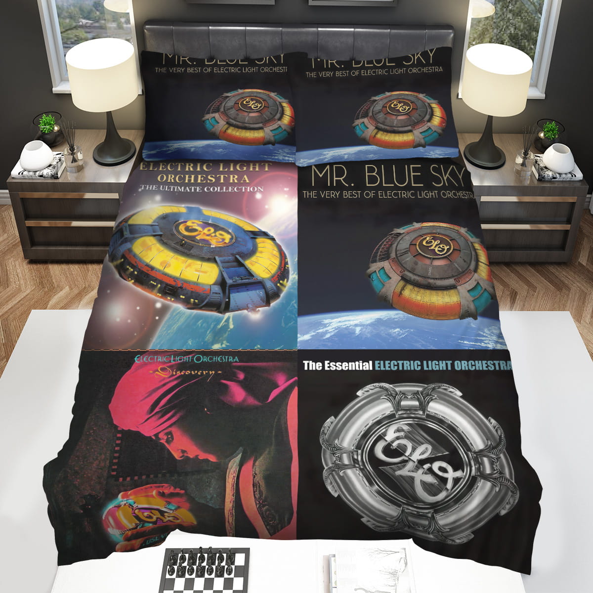 Electric Light Orchestra Album Covers Decorative Bedding Sets For Fan