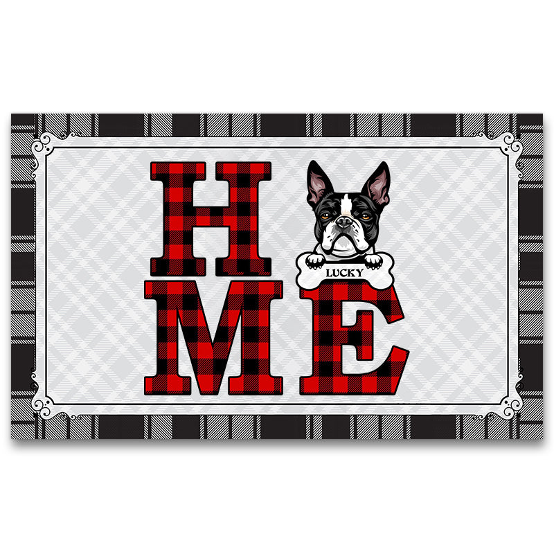 Home Gift For Dog Lovers Custom Doormat