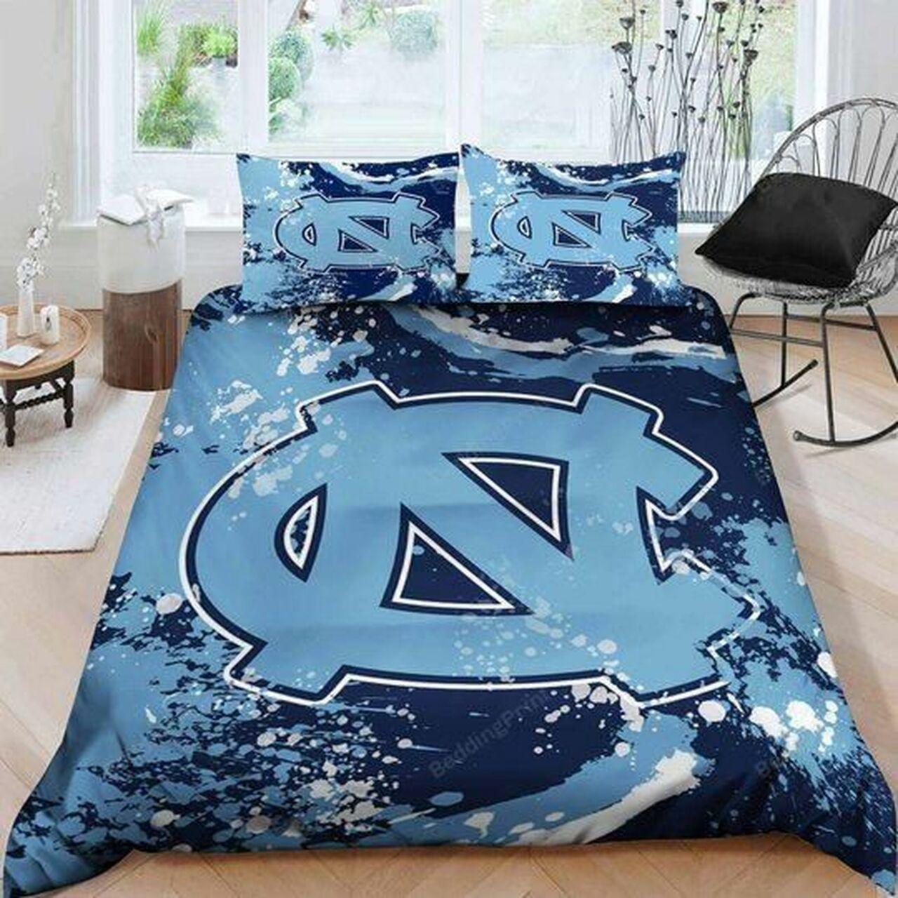 North Carolina Tar Heels B180978NBA Basketball Team Bedding Set Duvet Cover Home Decor Gift For NBA Lovers