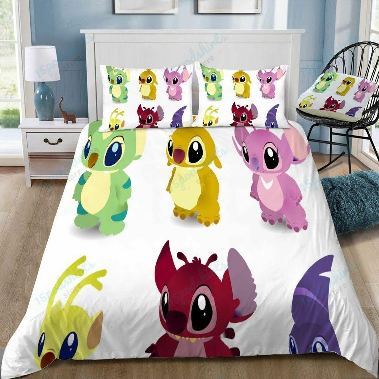 Disneytitch 12 Beautiful Decor For Disney Fan Bedding Set Duvet Cover Meaningful Gift For Love